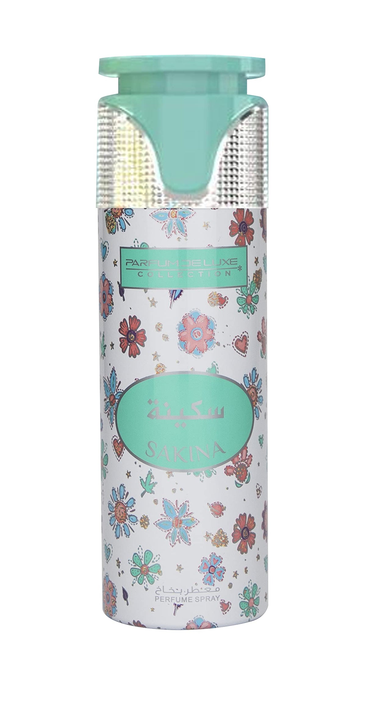 MY PERFUMES SAKINA from Parfum Deluxe Deodorant Perfume Spray for Unisex, Alcohol Free, 200ml