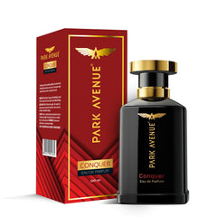 Park Avenue Perfume for Men, Conquer 100ml | Eau De Parfum | Premium, Long Lasting, Intense Fragrance Spray | Suitable for every occasion | Ideal Valentines Day Gift
