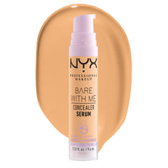NYX PROFESSIONAL MAKEUP Bare With Me Concealer Serum, Up To 24Hr Hydration - Golden