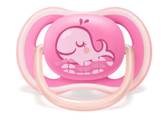 Philips AVENT Ultra Air Pacifier, 6-18 Months, Whale/Starfish, 2 Pack, SCF085/10