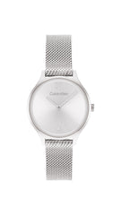 Calvin Klein TIMELESS 28MM Women's Watch, Analog - Silver
