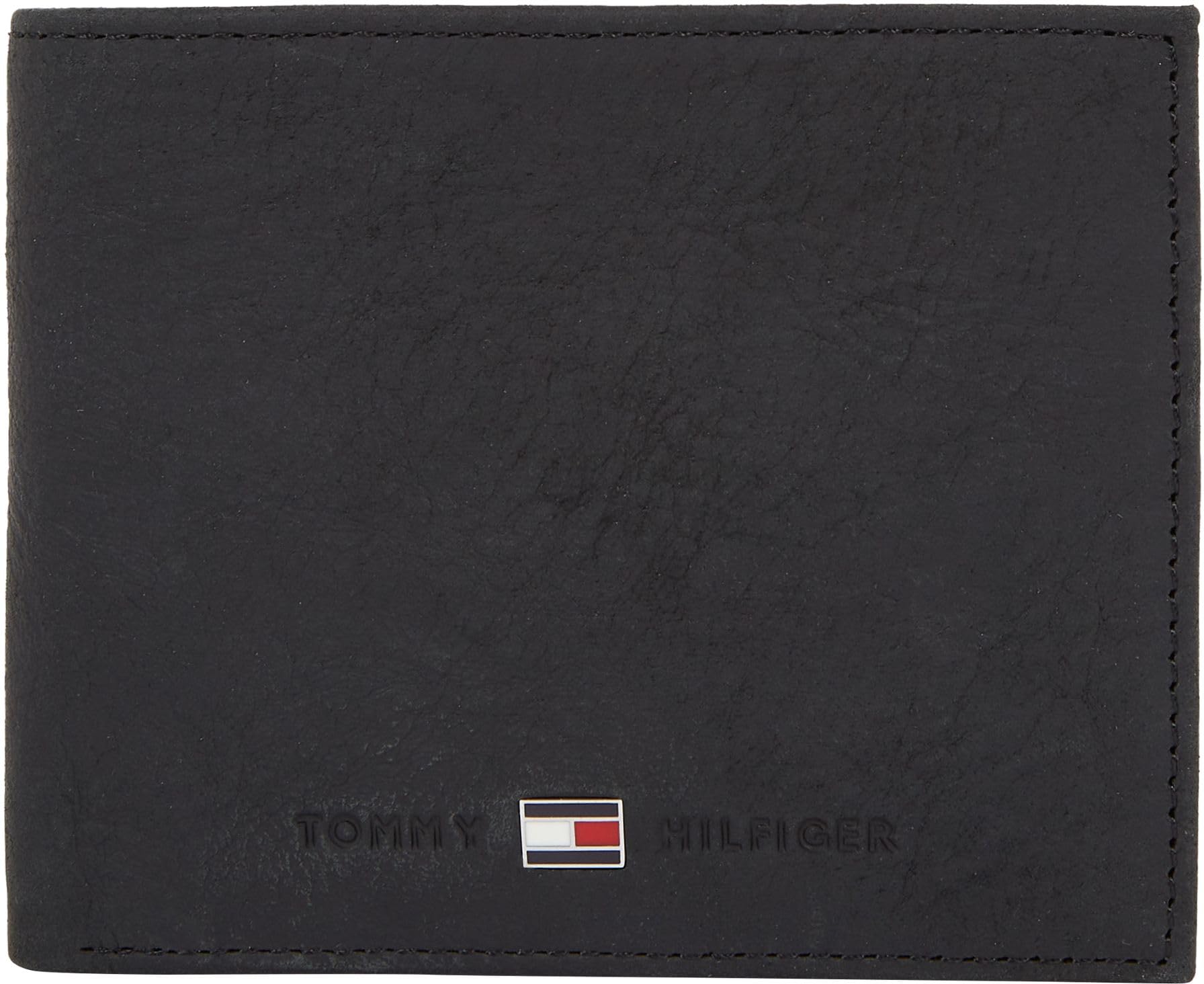 Tommy Hilfiger Johnson Mini Cc Wallet Wallets, 11 cm - Black (Black)