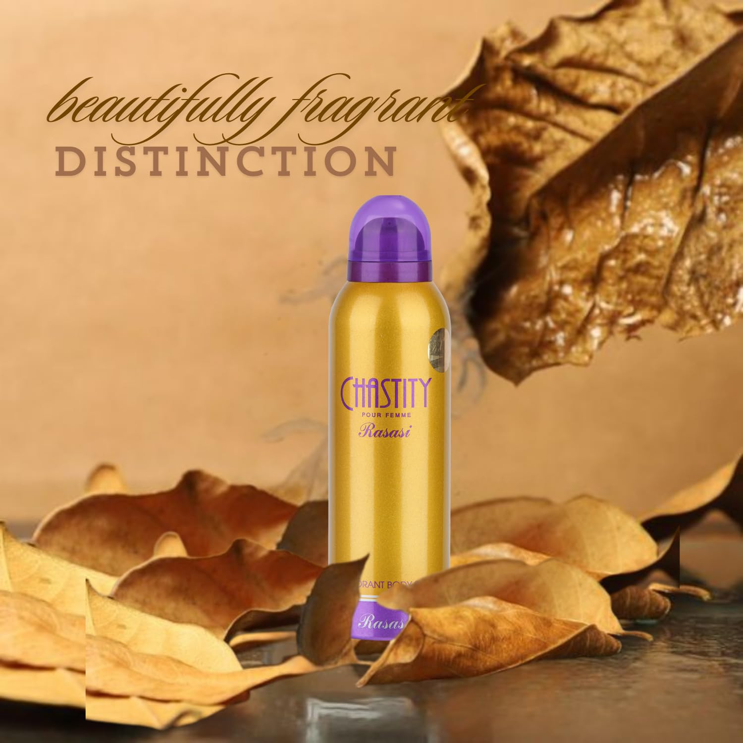 RASASI - Chastity Gold Deodorant, 200ml