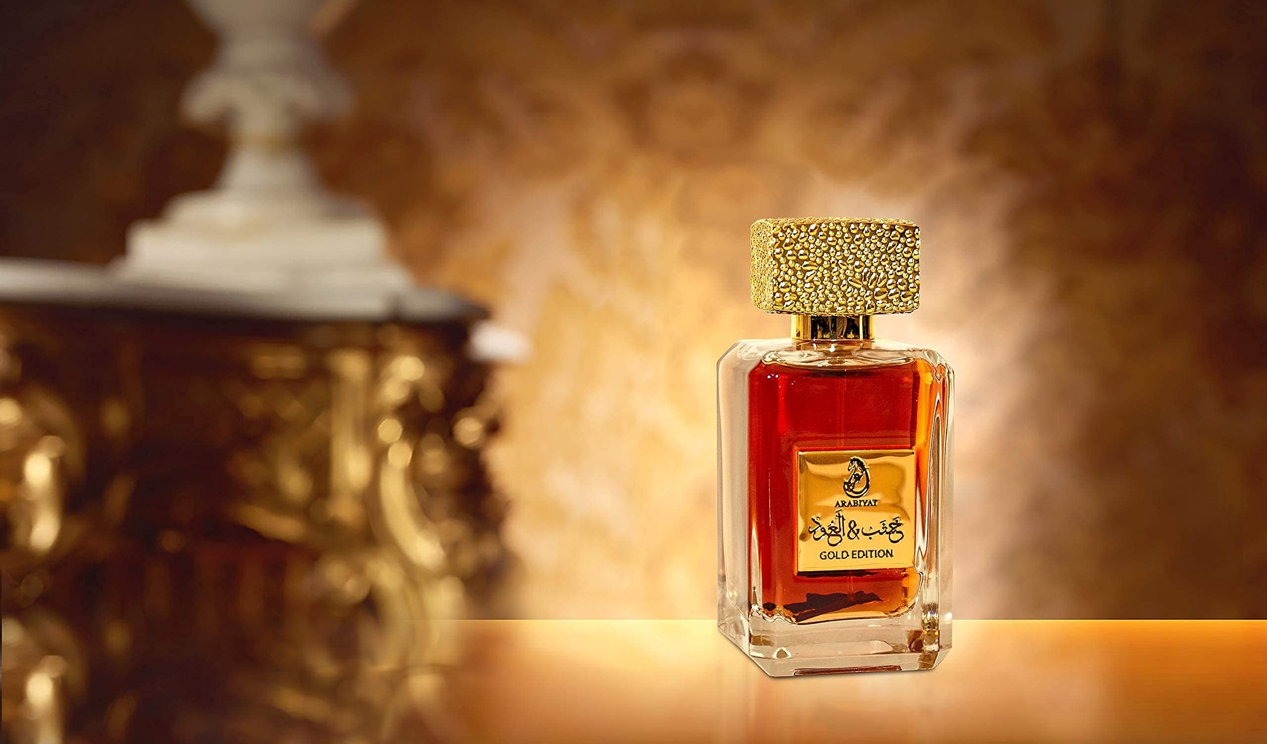 ARABIYAT Khashab & Oud EDP Perfume for Men & Women 100ml (Gold)