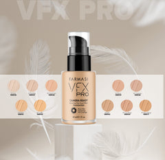 FARMASi Make Up Vfx Pro Camera Ready Foundation, 30ml - 03 Dark Beige (Usa)