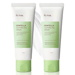 IUNIK Centella 70% Calming Gel Cream Vegan Non-Sticky Moisturizing Blemish Care w/Centella Asiatica Tea Tree 10% Soothes Acne Rosacea Oily & Sensitive Skin