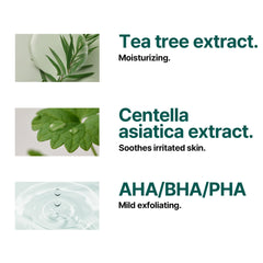 SOME BY MI AHA BHA PHA 30 Days Miracle Acne Clear Body Cleanser - Pack of 2 - Daily Exfoliating Tea Tree Acne Body Wash with Salicylic Acid - Deep Cleanses Sebum and Impurities - Korean Skin Care