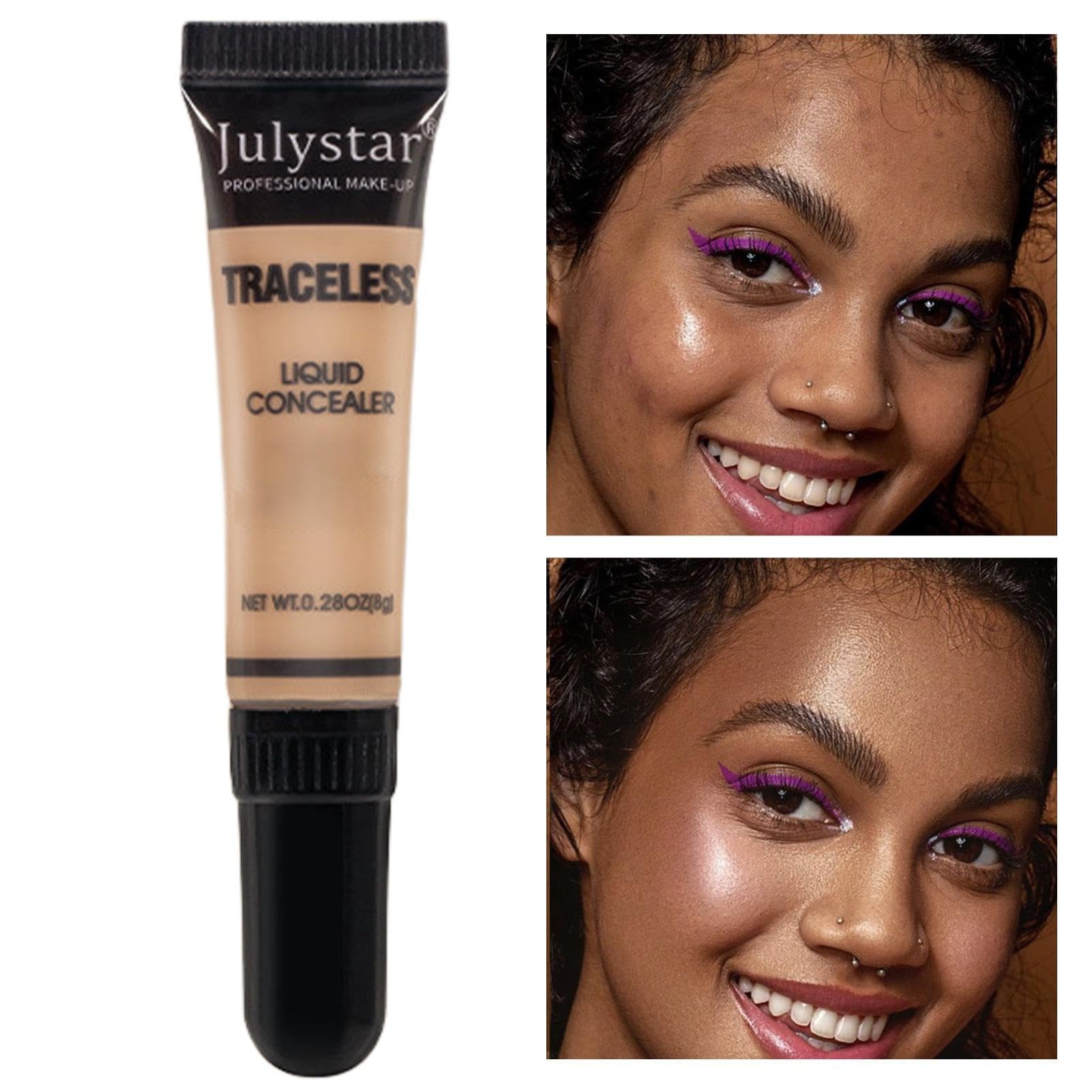 Waterproof Concealer For Scars | Leg Foundation Waterproof, Full Coverage Makeup For Dark Spots | Liquid Multi-Use Concealer, Leg Foundation Waterproof For Hyperpigmentation And Blemishes