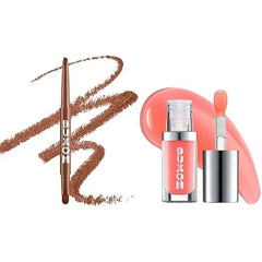 Buxom Full On Glossy Lip Oil in Trixie Power Line Plumping Lip Liner in Hi Def Honey
