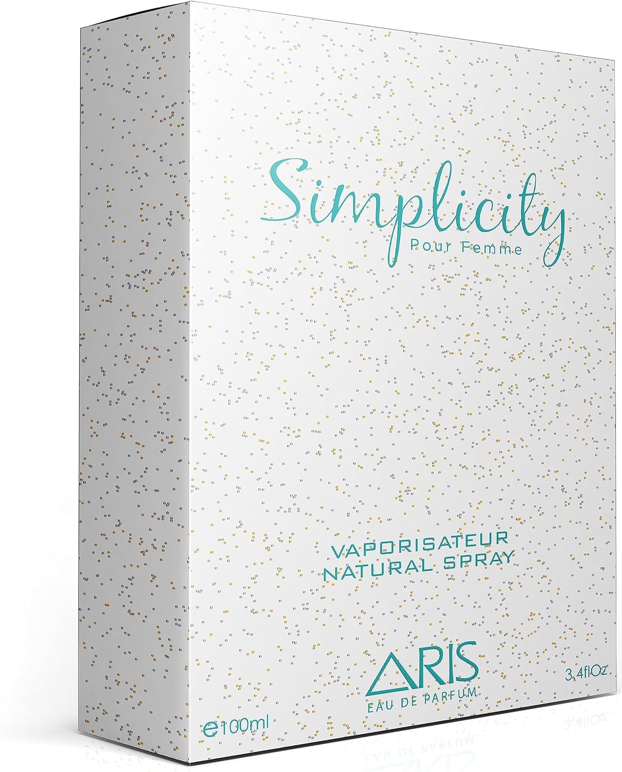 Simplicity by Aris: Eau de Parfum Spray | EDP Women's Fragrance| Cologne for Women | Perfumes for Women | Jasmine and Patchouli Fragrance | Long-lasting Perfume for Women | Travel Size | 100ml