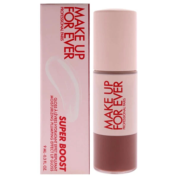Make Up For Ever Super Boost Lip Gloss - 06 Wherever Walnut for Women - 0.3 Oz