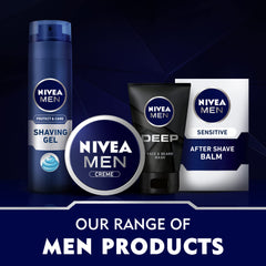 NIVEA MEN Shaving Gel, Fresh & Cool Mint Extracts - 200ml