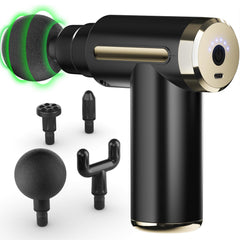 Massage Gun, 6-Speed Muscle Percussion Massager, Quiet Hand Massager, Mini Massage Gun for Neck, Back, Arms, Legs, Shoulders