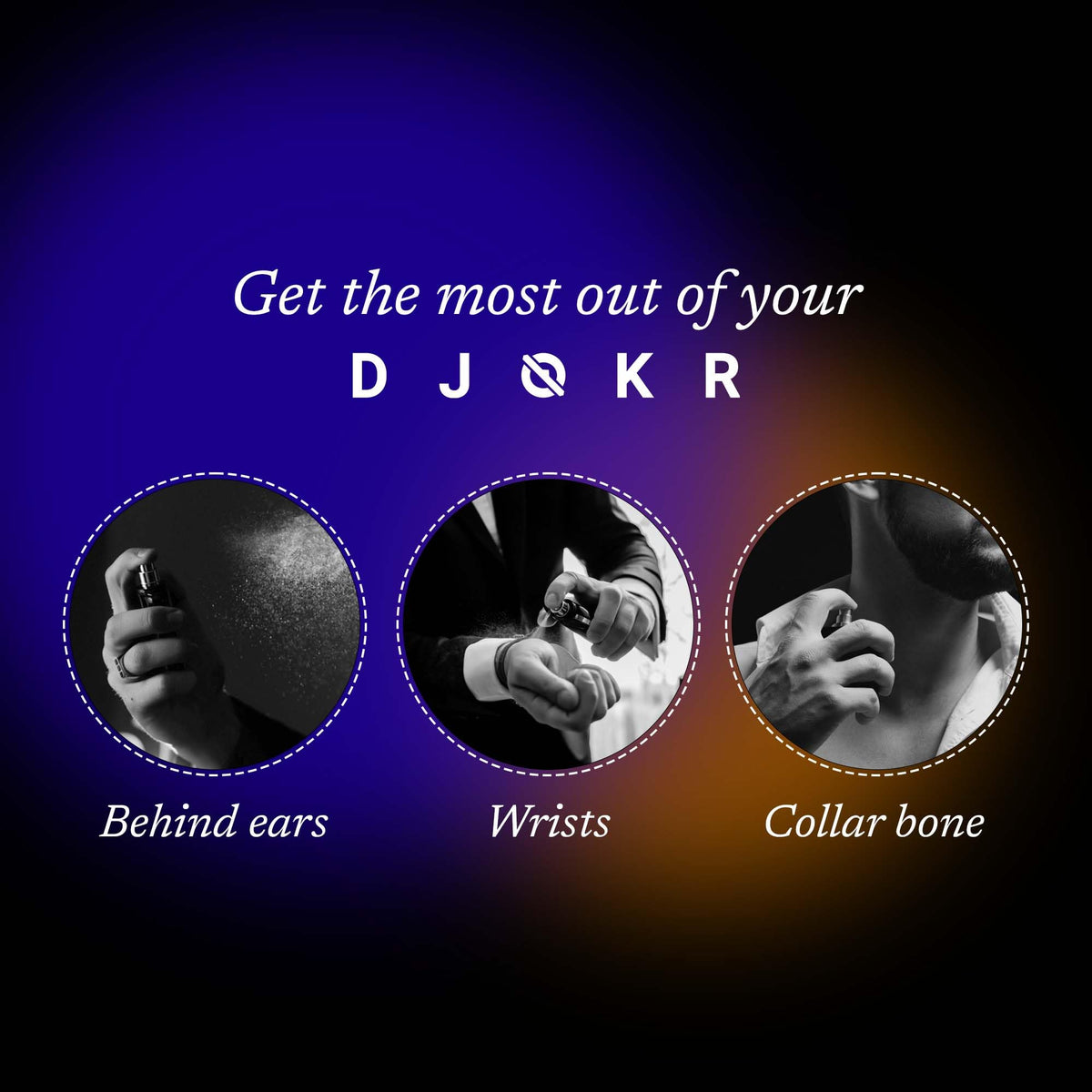 DJOKR Signature Perfume For Men 100 ml | Eau De Parfum | Premium Luxury Long Lasting Fragrance Spray