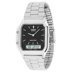 Casio Mens Quartz Watch Grey/Black