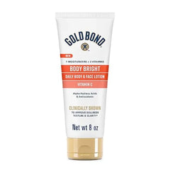 Gold Bond Body Bright Daily Body & Face Lotion With Vitamin C, 8 oz.