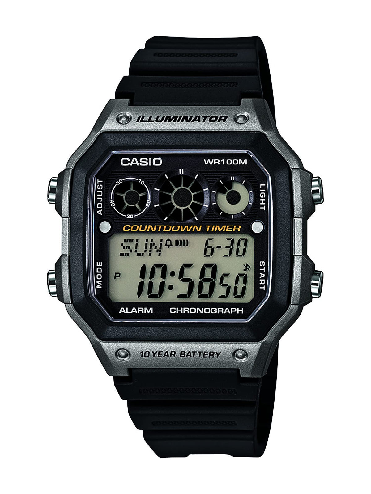 Casio Men's Watch - AE-1300WH-1A2VDF Black