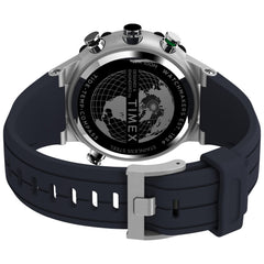 Timex Men's Expedition Tide-Temp-Compass 45mm Watch - Blue/Silver-Tone