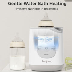 Baybee 10 IN 1 Baby Bottle Warmer & Sterilizer | Electric Baby Food, Water & Milk Heater & Defrost with Manual Control, Smart & BPA Free Nipple, Baby Feeding Bottle Sterilizer Warmer(Single Bottle II)