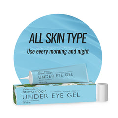 Aroma Magic Under Eye Gel — Refreshing & Cooling Eye Gel for Dark Circles & Puffiness (15 mL)