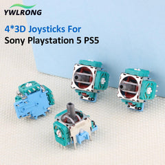 Khazna 4PCS 3D PS5 Joysticks Replacement For Sony Playstation 5 PS5 Controller Joystick Replacement PS5 Analog Stick Replacement for PS5 Thumbsticks Module Controller Replace Accessories