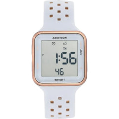 Armitron Sport Unisex Digital Silicone Strap Watch