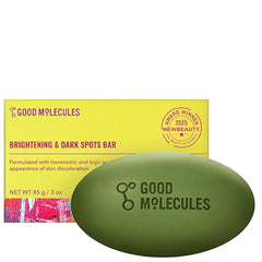 Good Molecules Brightening & Dark Spots Bar Soap Free Face and Body Bar Tranexamic, Kojic Acids and Niacinamide to Target Dark Spots Skin Care