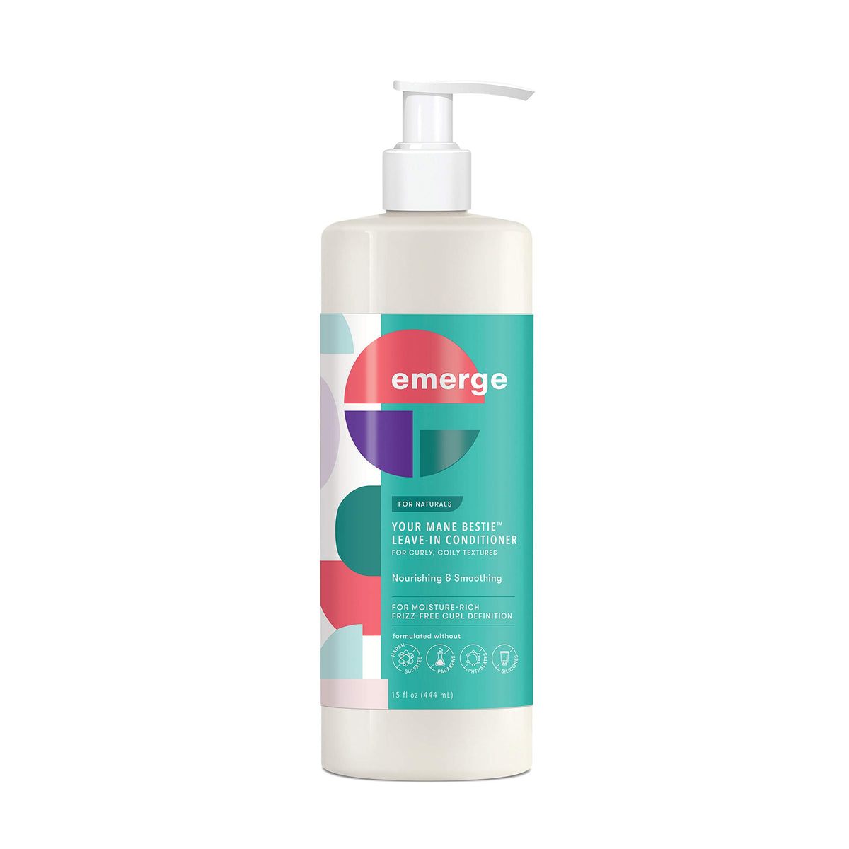SHEA MOISTURE Emerge Conditioner For Curly Hair High-Key Smooth Sulfate Free 15.5 oz