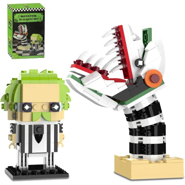 Horror Figure Building Blocks Model Kit,Halloween Horror Ghost Figures Building Set Compatible with Lego,Building Brick Toy for Child Adults(339PCS)