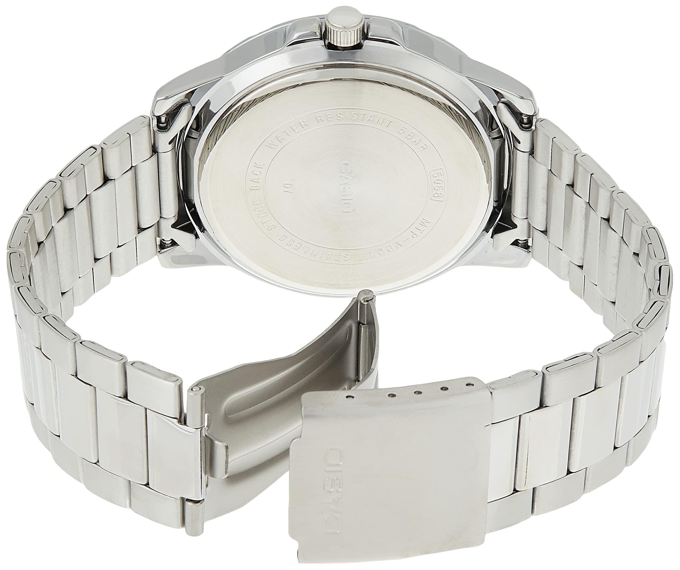 Casio Watch Silver Analog dial