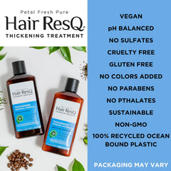 Petal Fresh Hair Rescue Normal Hair Shampoo, 12Oz (355ML)