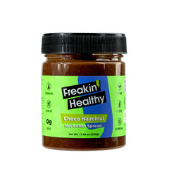 Freakin Healthy Chocolate Hazelnut Nut Butter Spread – Creamy Natural Ingredients, Great for Breakfast or Snacks - 200g