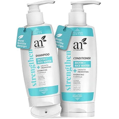 Artnaturals Rice Water + Biotin Shampoo and Conditioner Set Pack of 2