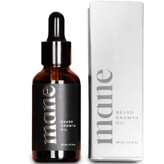 Mane Beard Growth Oil for Men (30ml) Activate Hair Roots for Fuller & Thicker Beard, Mustache Grow Oil - Facial Hair Growth for Men