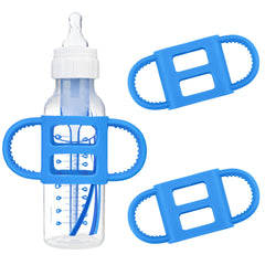 IMPRESA [3 Pack] Bottle Handles for Dr Brown Baby Bottles - Teach Babies to Drink Independently with Baby Bottle Handles for Dr. Brown Sippy Bottle - Baby Bottle Holder for Easy Grip