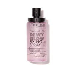 Catrice Prime & Fine Illuminating Dewy Glow Spray - Transparent and Fast Drying Fixing Spray