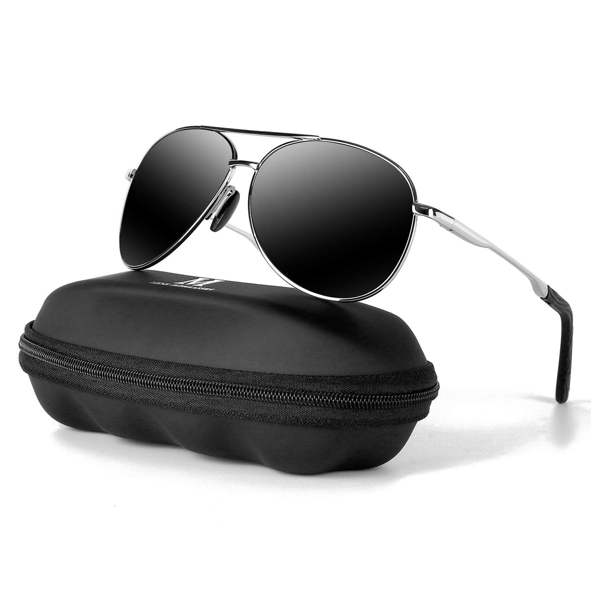 Aviator Sunglasses for Men Polarized Women-mxnx UV Protection Lightweight Driving Fishing Sports Mens Sunglasses MX208