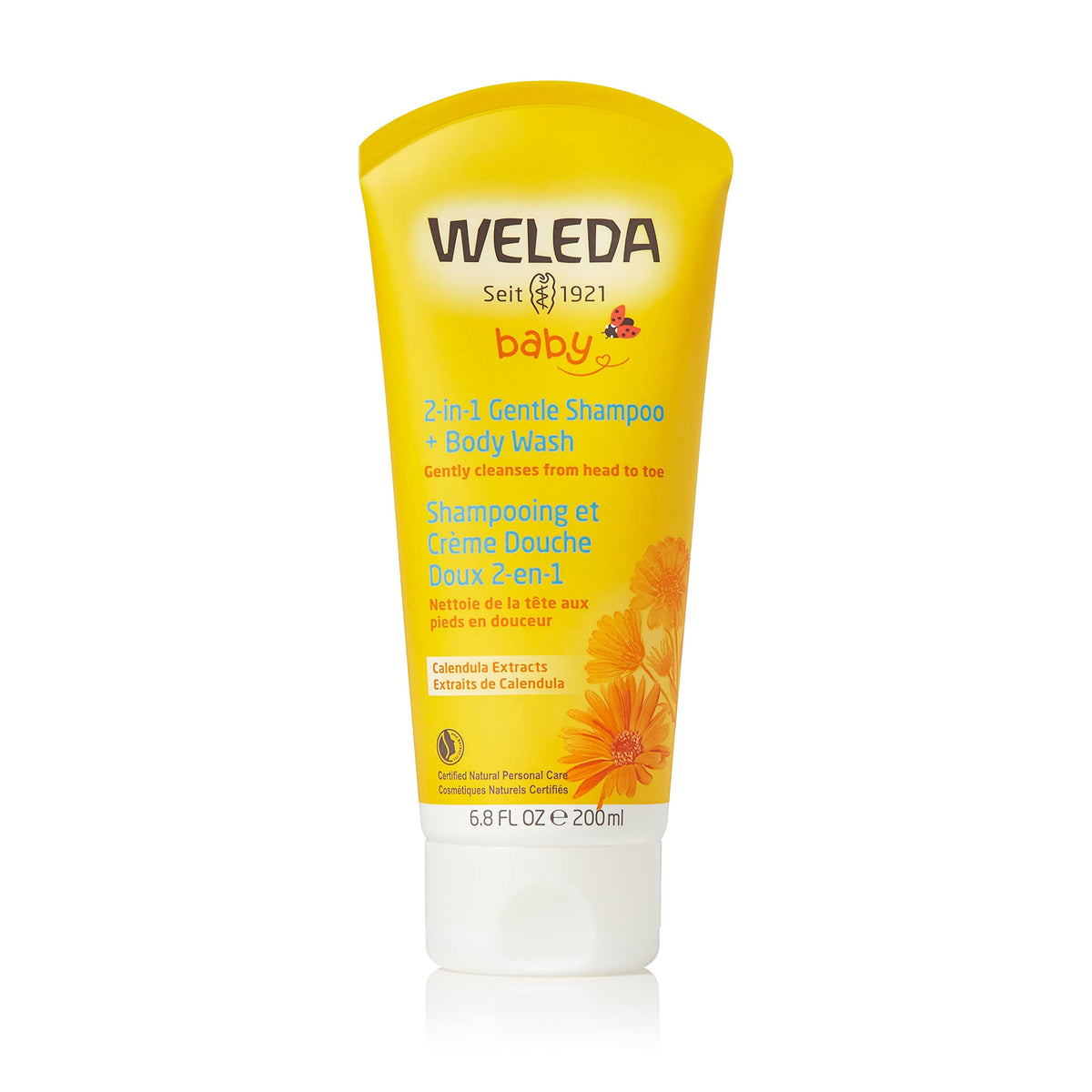 Weleda Baby 2-In-1 Gentle Shampoo And Body Wash 6.8 Oz