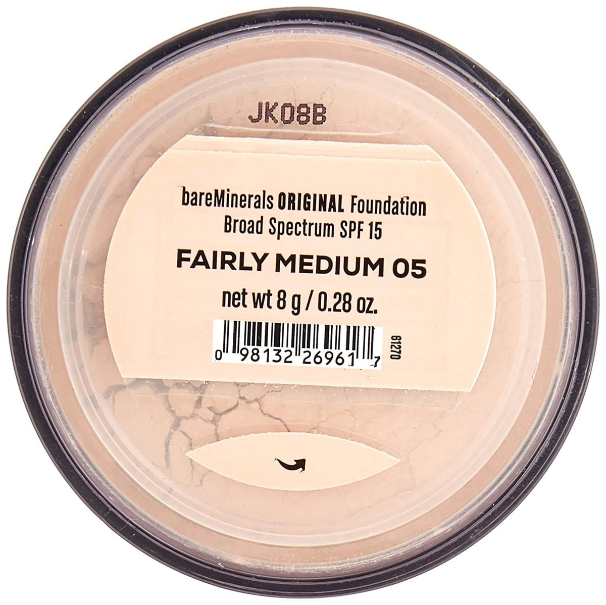 BareMinerals Click Look Go Safer Foundation SPF 15, Medium to Fair, 8g/0.28oz