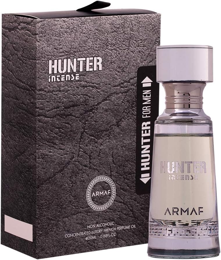 Armaf Non-Alcoholic Concentrated Perfume Oil - 20ML SUPER PACK OF 8 - For Men - Club De Nuit Intense - Beau Acute - Voyage Bleu - Hunter Intense - Tag Him Homme - Shades Wood - Blue Homme - Opus Homme