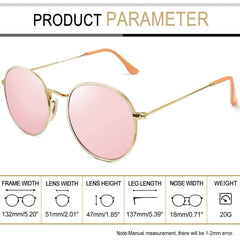 Joopin Polarized Semi Rimless Sunglasses Men Women, Classic Half Frame Sun Glasses UV400 Protection
