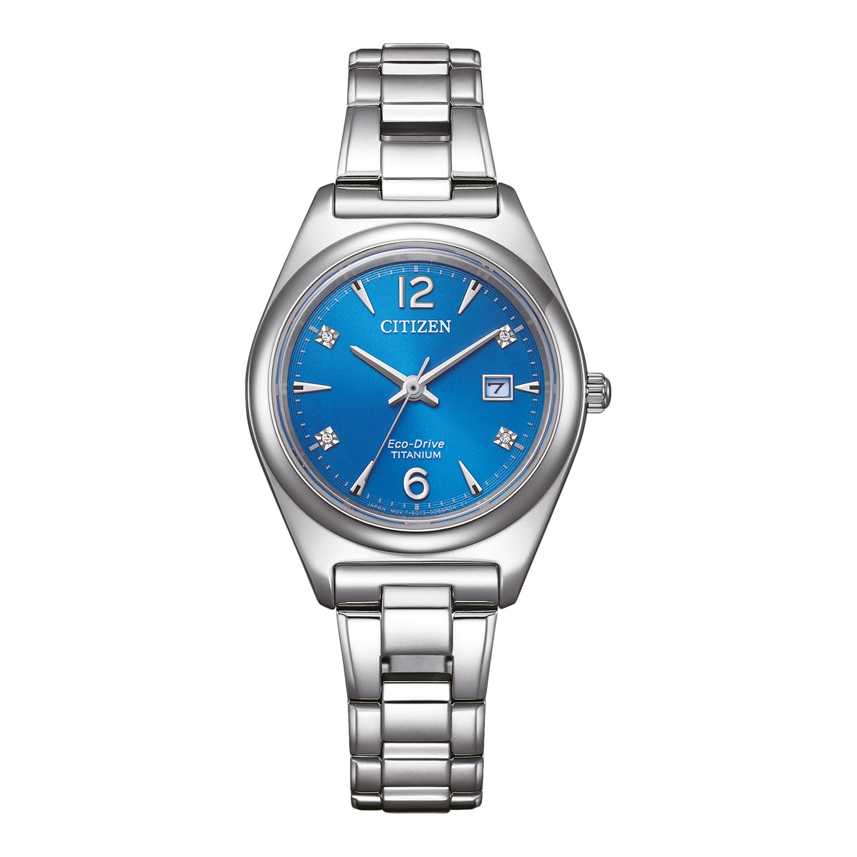 CITIZEN Eco-Drive 32025930 Women's Analogue Watch, blue, One Size, Bracelet