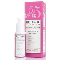 Medix 5.5 Advanced Anti-Aging Face Serum Collection for Smoother, Firmer, and Radiant Skin – Targets Wrinkles, Fine Lines, Dark Spots & Enlarged Pores | 1.75-2 fl oz
