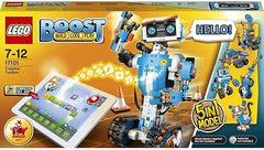 LEGO LEGO® 17101 Boost Creative Toolbox Robotics Kit, 5 in 1 App Controlled Building Model with Programmable Interactive Robot Toy and Bluetooth Hub, Coding Kits for Kids