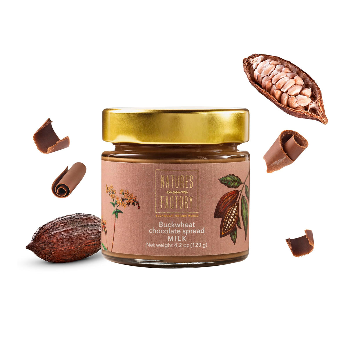 Nature's Own Factory Milk Chocolate Spread - 120g