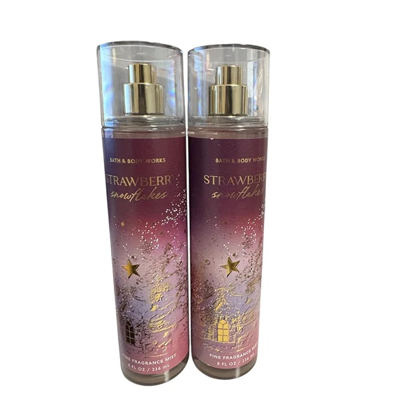 Bath & Body Works Bath and Body Works Fragrance Gift Sets (Strawberry Snowflakes Mist - 2 pk)