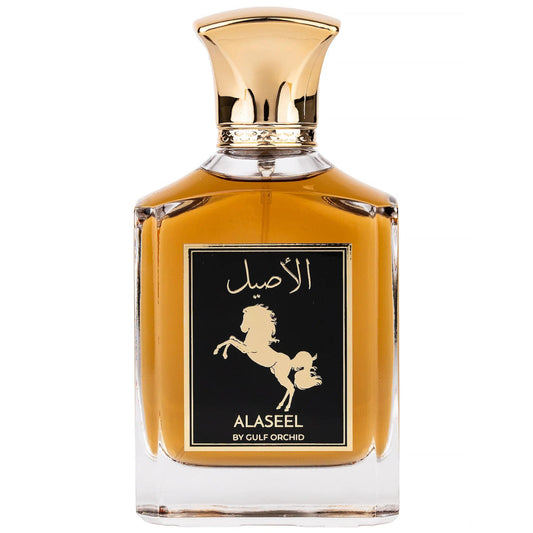 Gulf Orchid Alaseel Long Lasting Perfumes for Men - Eau De Parfum EDP - 100 ml By Gulf Orchid