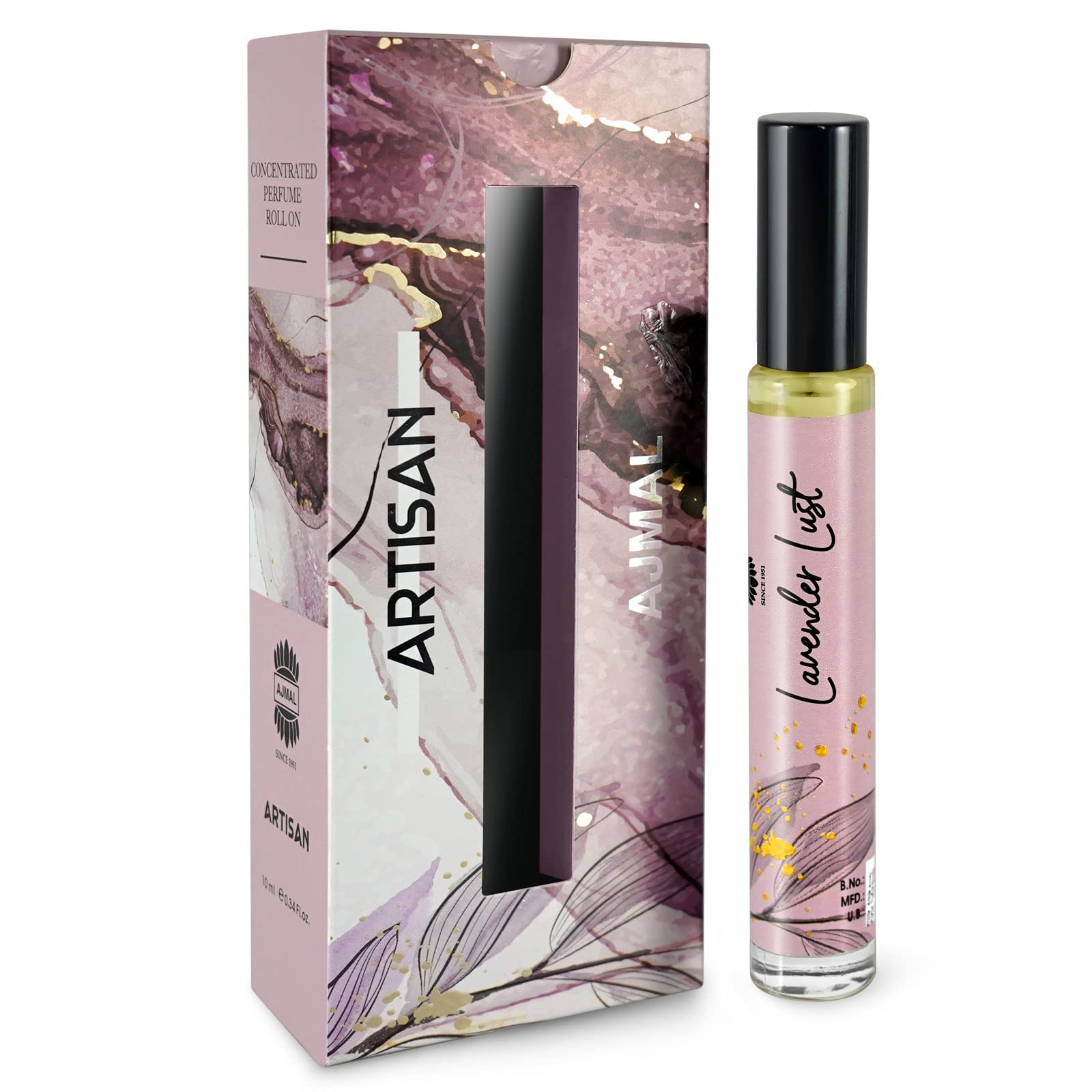 Ajmal ARTISAN - LAVENDER LUST Concentrated Perfume 10ml Long Lasting Gift for Women Online Exclusive