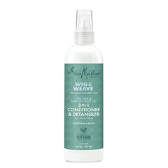Shea Moisture 2-in-1 Detangling Conditioner for Frizzy Hair, Paraben-Free Tea Tree & Borage Seed Oil Conditioner, 8 oz