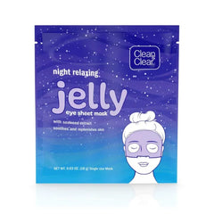 Clean & Clear Night Relaxing Jelly Eye Sheet Mask Pack of 2